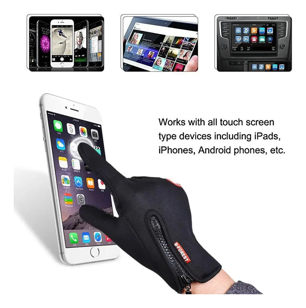 Guantes Para Moto Reflectivos V-17 Touch