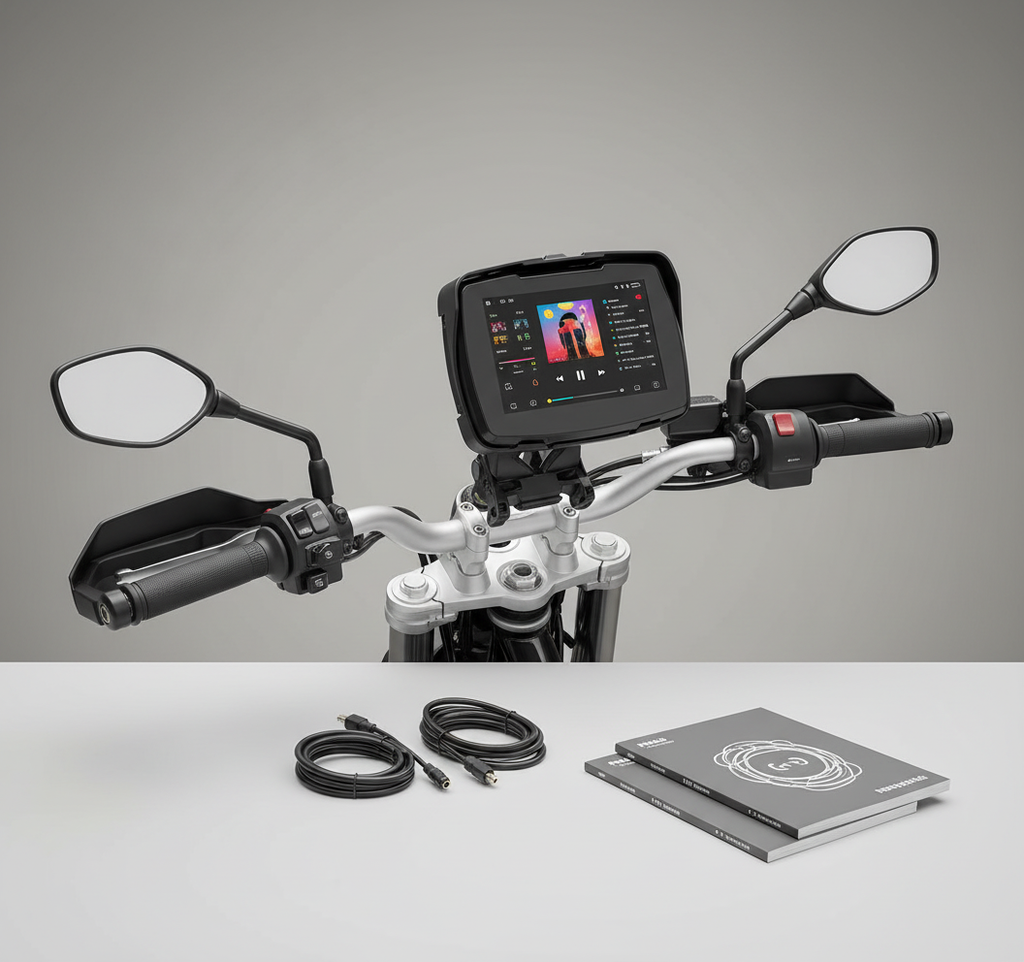 Navegador Para Moto Pantalla Táctil GPS